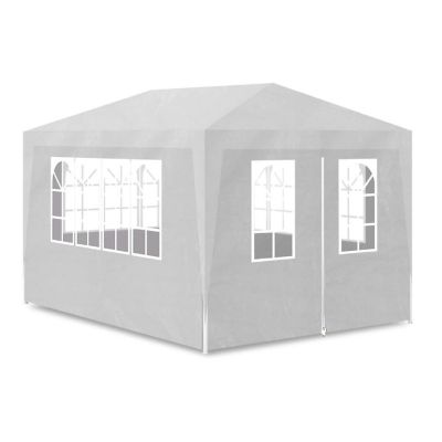vidaXL Party Tent 10'x13' White Image 1