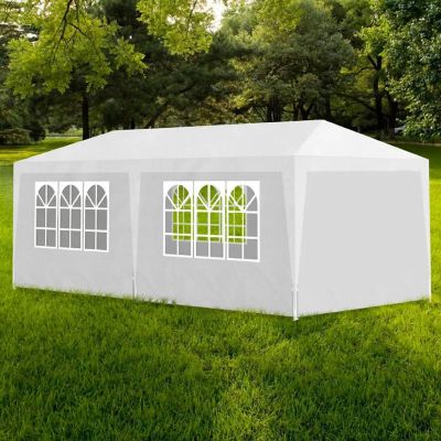 vidaXL Party Tent 10'x20' White Image 1