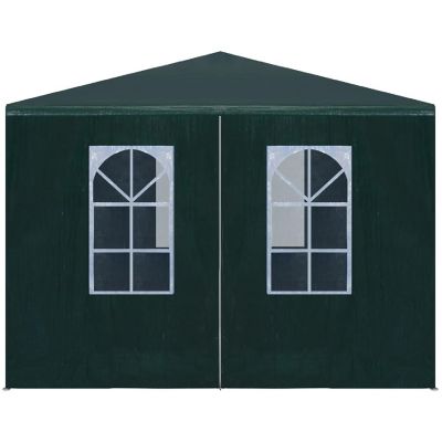 vidaXL Party Tent 9.8'x13.1' Green Image 2