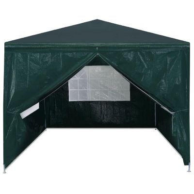 vidaXL Party Tent 9.8'x9.8' Green Image 3