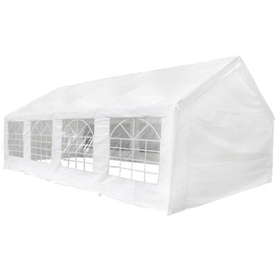 vidaXL Party Tent/Marquee White 26.2'x13.1' Image 1