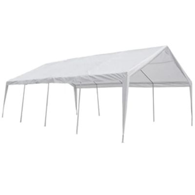 vidaXL Party Tent/Marquee White 26.2'x13.1' Image 2