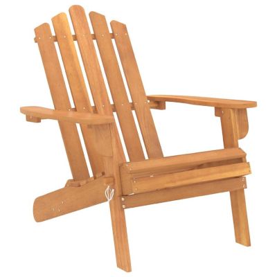 vidaXL Patio Adirondack Chairs 2 pcs Solid Wood Acacia Image 3