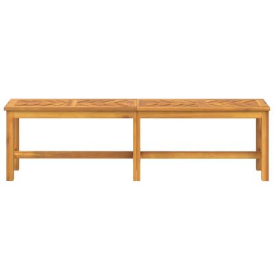 vidaXL Patio Bench 59.1" Solid Wood Acacia Image 3