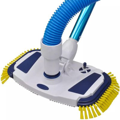 vidaXL Pool Cleaning Tool Vacuum with Telescopic Pole and Hose Image 3