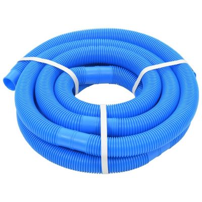 vidaXL Pool Hose with Clamps Blue 1.4" 19.6' Image 1