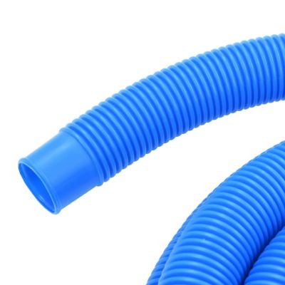 vidaXL Pool Hose with Clamps Blue 1.4" 19.6' Image 3