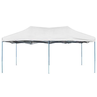 vidaXL Professional Folding Party Tent 9.8'x19.7' Steel White Image 2