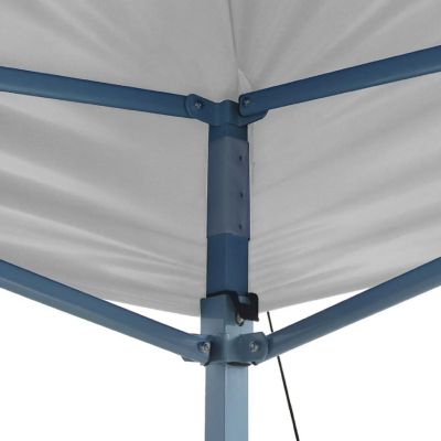 vidaXL Professional Folding Party Tent 9.8'x19.7' Steel White Image 3