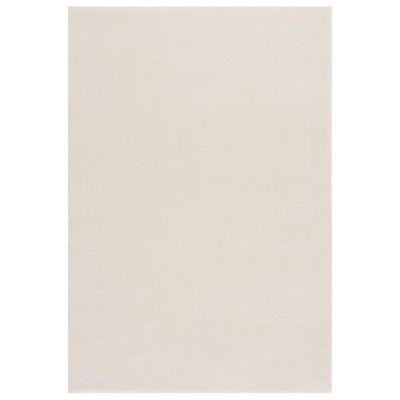vidaXL Shaggy Rug Cream White 8'x10' Polyester Image 1