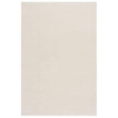 vidaXL Shaggy Rug Cream White 8'x11' Polyester Image 1