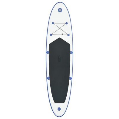 vidaXL Stand Up Paddle Board Set SUP Surfboard Inflatable Blue and White stand up paddle board Image 3