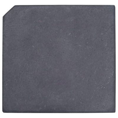 vidaXL Umbrella Weight Plate Black Granite Square 55.1 lb Image 3