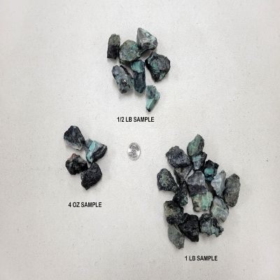 Vinacrystals 2 LBS Raw Emerald Crystals from Brazil Image 2