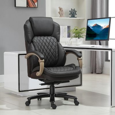 Vinsetto Big and Tall Executive Office Chair Wide Seat Computer Desk Chair Image 2