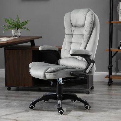 Vinsetto Ergonomic Task Office Chair Height Adjustable 6-Point Vibrating Massage 