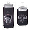 Vintage Aged to Perfection Slim & Standard Can Coolers - 24 Pc. Image 1