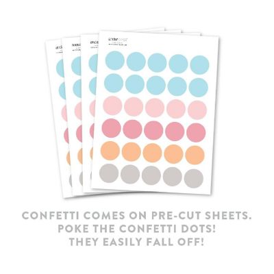 Vintage Bohemian Confetti 180-Pack Image 1