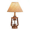 Vintage Camping Lantern Table Lamp 19.25&#8221; Image 1