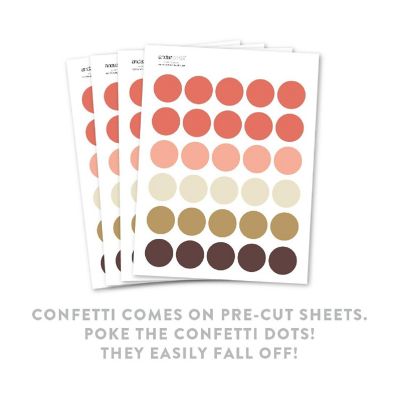Vintage Fall Confetti 180-Pack Image 1