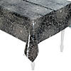 Vintage Halloween Plastic Tablecloth Image 1