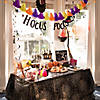 Vintage Halloween Plastic Tablecloth Image 3