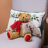 Vintage Teddy Bear With Coat And Scarf 14"H Polyester Image 1