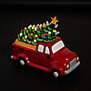 Vintage Truck with LED Christmas Tree Cookie Jar Image 1