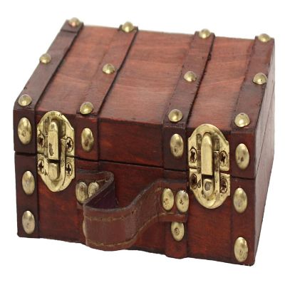 Vintiquewise Antique Style Small Mini Suitcase Image 1