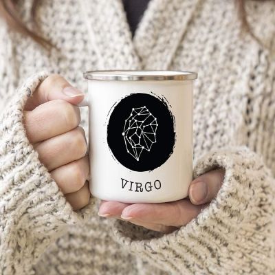 Virgo Zodiac Geo 11oz Campfire Mug Image 2