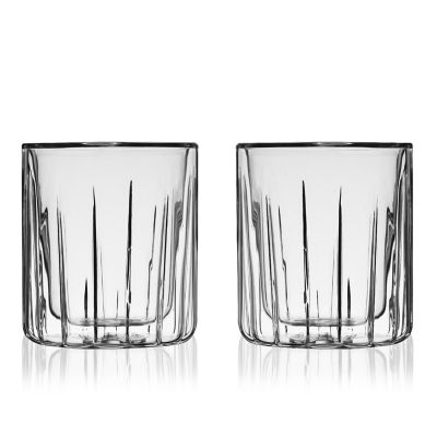 Viski Double Walled Rocks Glasses by Viski Image 1