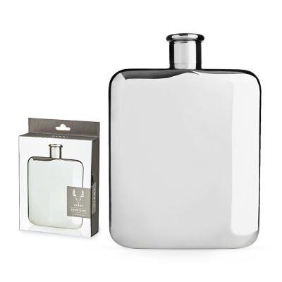 Viski Silver Flask Image 1