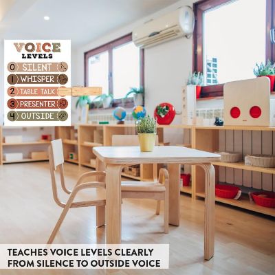 Voice Levels Chart Boho 8.5x11in Image 2