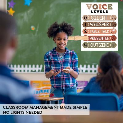 Voice Levels Chart Boho 8.5x11in Image 3