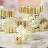 Votive Candle Holders & Gold Wrapper Table Decorating Kit - 146 Pc. Image 1