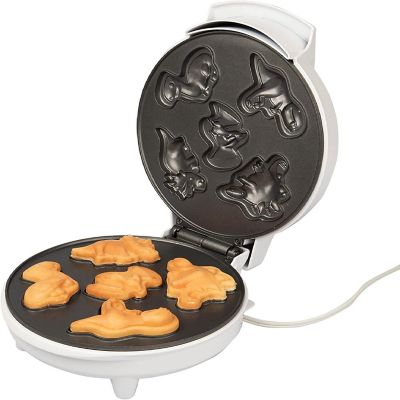 Waffle Wow! Dinosaur Mini Waffle Maker - 5 Different 3D Shaped Dinos in Minutes - Electric Non-Stick - Make Breakfast Fun Image 1