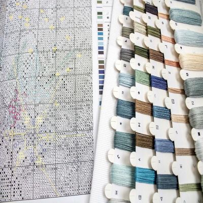 Walk as One L8070 Counted Cross Stitch Kit Image 1
