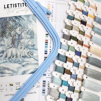 Walk as One L8070 Counted Cross Stitch Kit Image 2