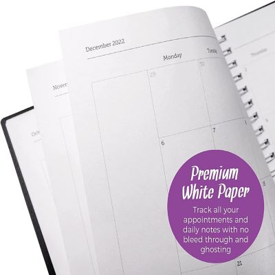 WallDeca  (USA 8 x 6") 2021-2022 Academic Planner - Annual Weekly & Monthly Planner, Pocket Notebook Size Image 3
