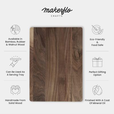 Walnut Cutting Board (Case Of 10) Image 3
