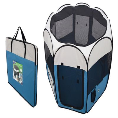 Ware Deluxe Pop-Up Playpen For Animals Pets Blue Image 2