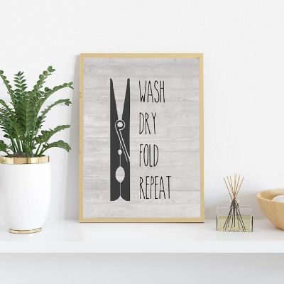 Wash Dry Fold Repeat 8.5x11in 1-Pack Image 2