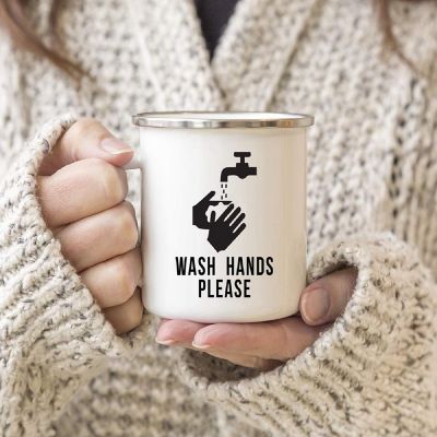 Wash Hands Please 11oz Campfire Mug Image 2