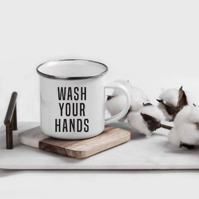 Wash Your Hands 11oz Campfire Mug Image 1