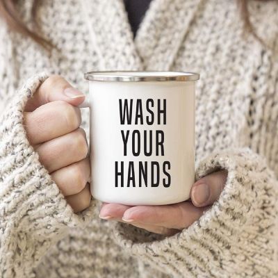 Wash Your Hands 11oz Campfire Mug Image 2