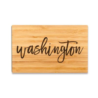 Washington Bamboo Board 9.5x6 Image 1