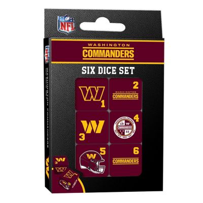 Washington Commanders Dice Set - 19mm Image 1