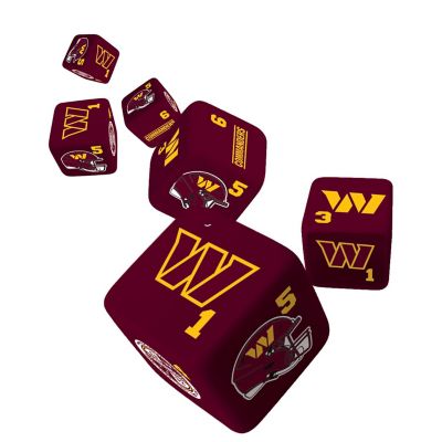 Washington Commanders Dice Set - 19mm Image 2