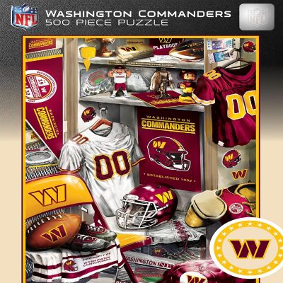 Washington Commanders - Locker Room 500 Piece Jigsaw Puzzle Image 1