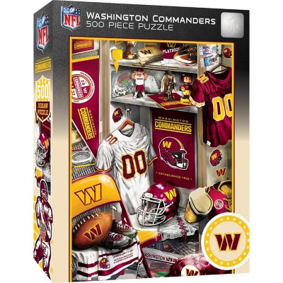 Washington Commanders - Locker Room 500 Piece Jigsaw Puzzle Image 1